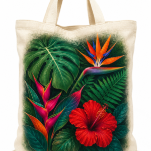 Tote bag artistique DTG